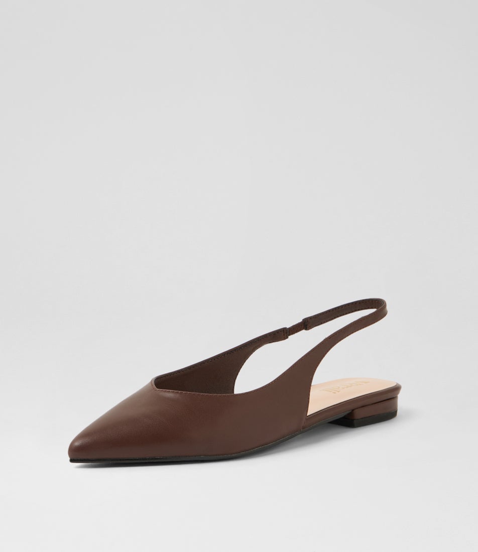 Hillary Chocolate Brown Ballet Flats