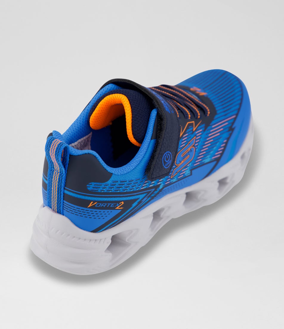 Vortex 2 Junior Blue Navy Fabric Sneakers