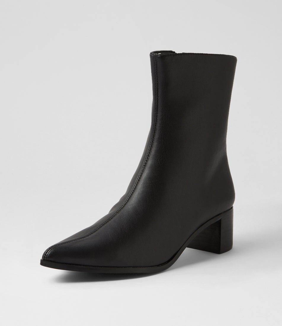 Paige Black Ankle Boots