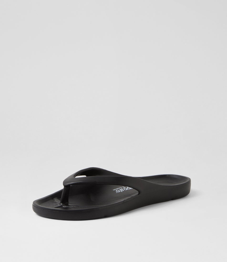 Slappas Black Eva Thongs