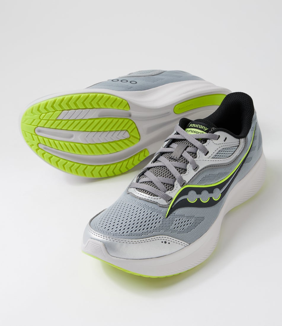 Cohesion 18 M Silver Citron Mesh Sneakers