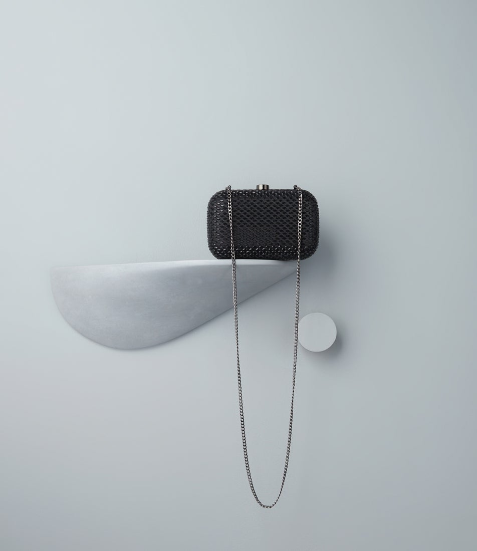 Brooks Black Clutch