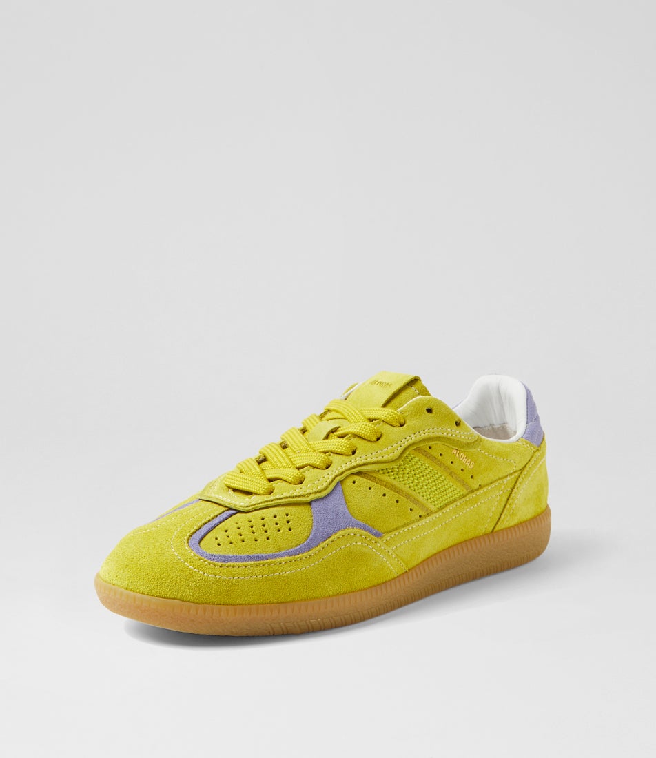 Tb 490 Rife Acid Green Suede Sneakers
