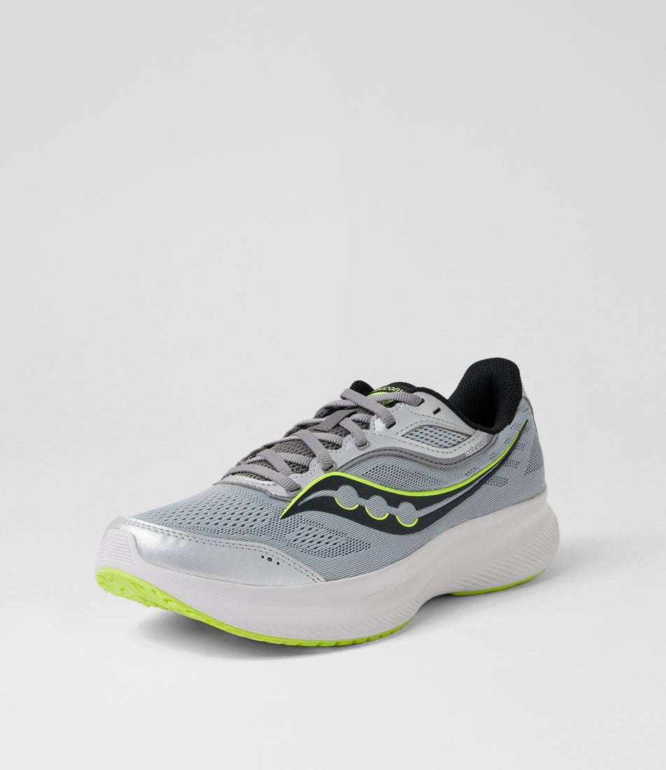 Cohesion 18 M Silver Citron Mesh Sneakers