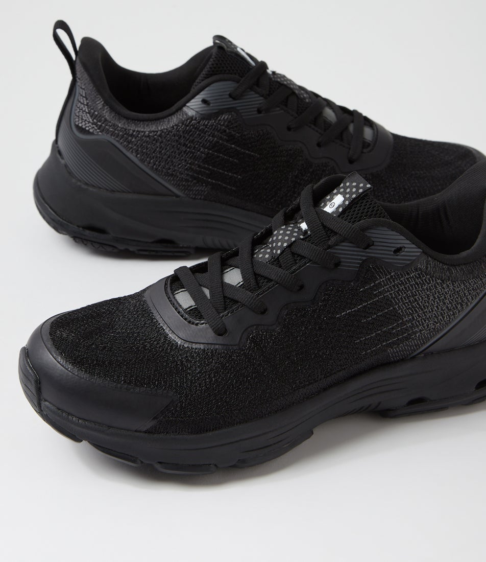 Wanders Black Multi Sneakers