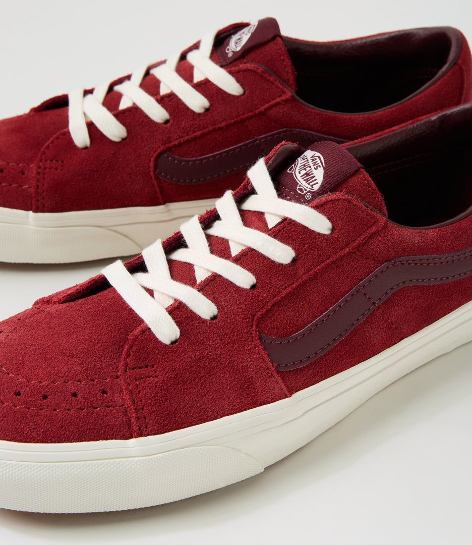 Sk8 Red Suede Leather Sneakers Sk8 Red Suede Leather Sneakers