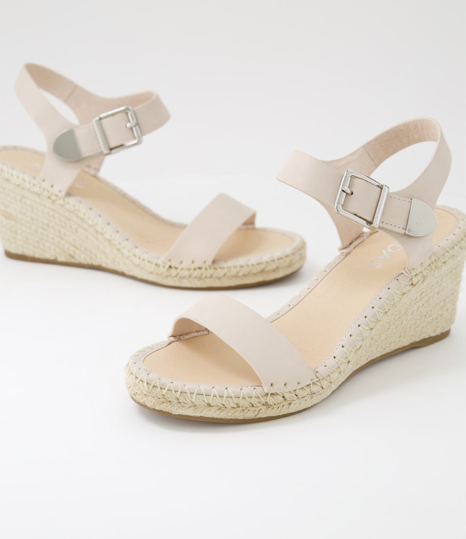 Gabrill Almond Leather Sandals