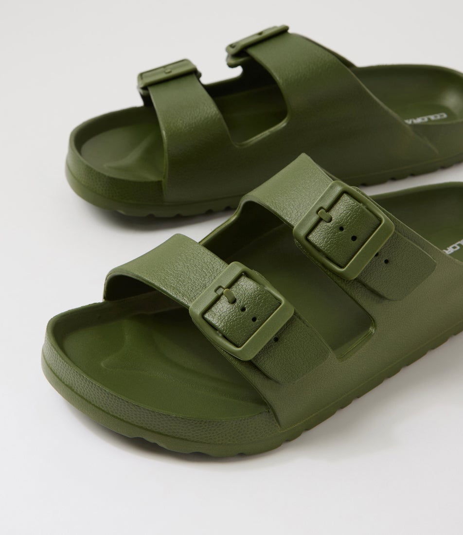 Poolside S Khaki Eva Sandals