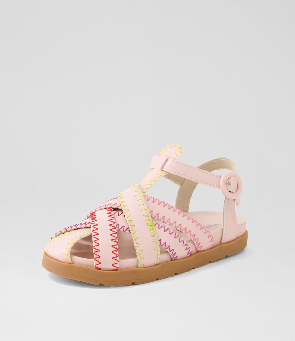 Lucia Junior Pink Sandals