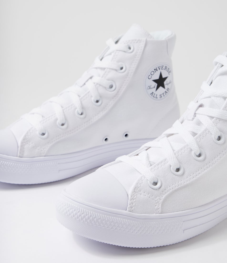 Day One Og High Top W White Canvas Sneakers