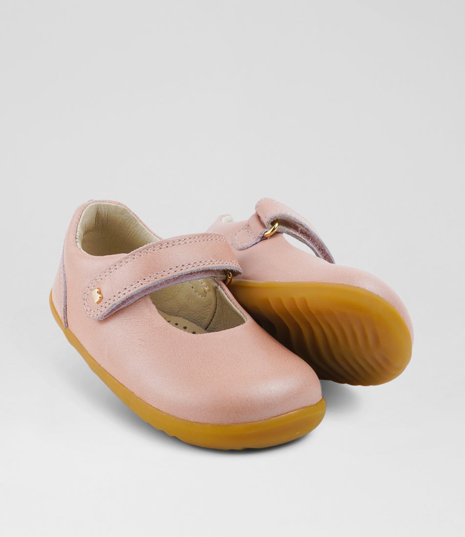 Su Delight Infant Dusk Pearl Leather Flat Shoes