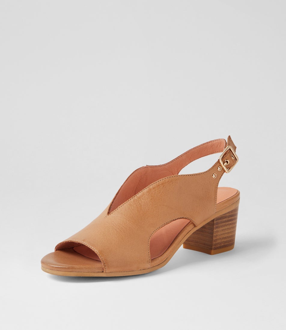 Baileyo Dark Tan Leather Sandals