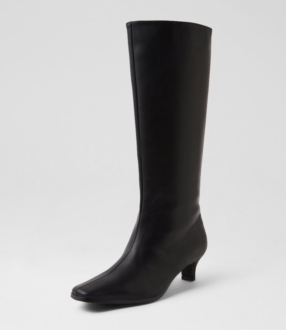 Spicy Black Knee High Boots