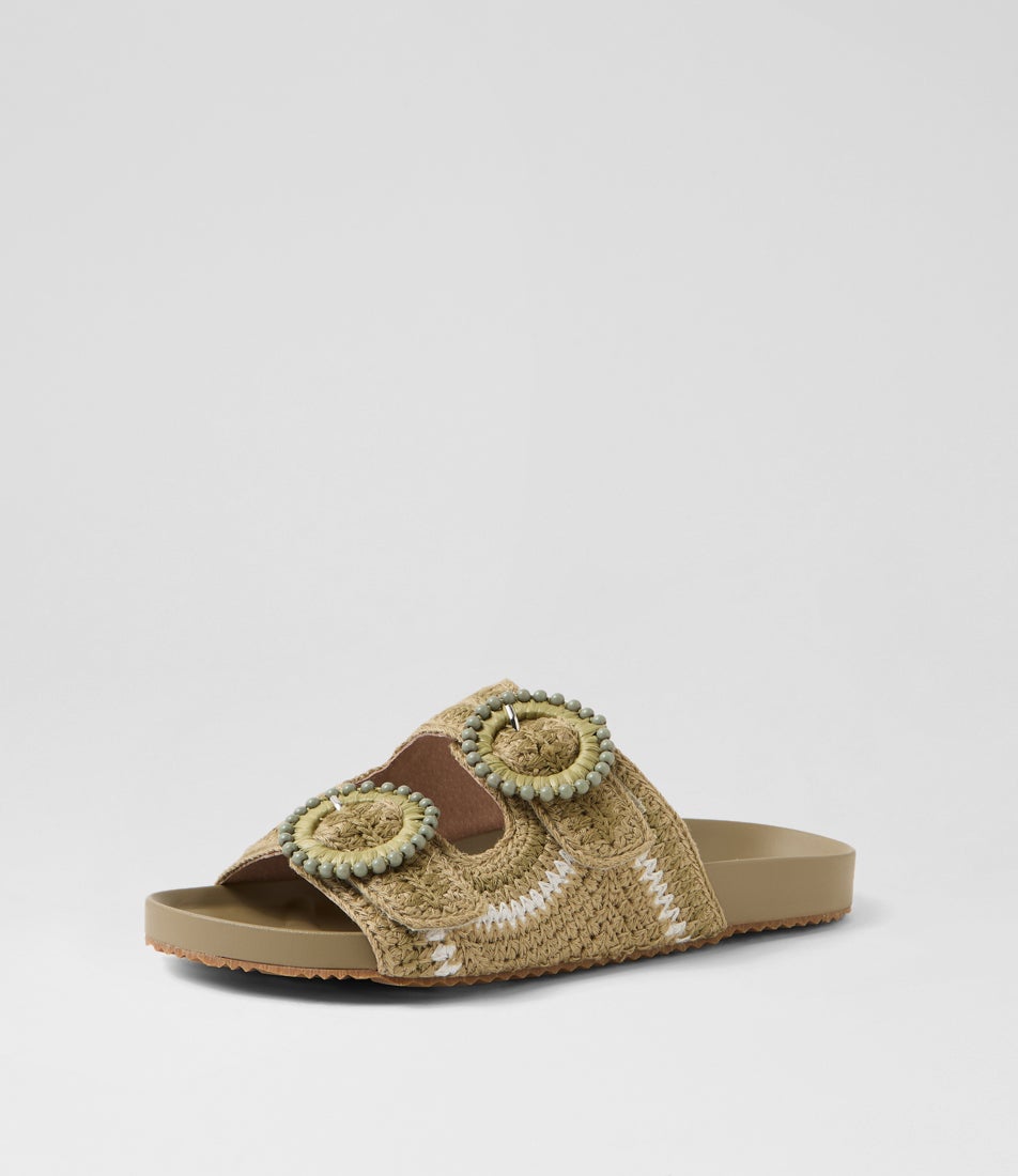 Poet Sage Multi Fabric Slides