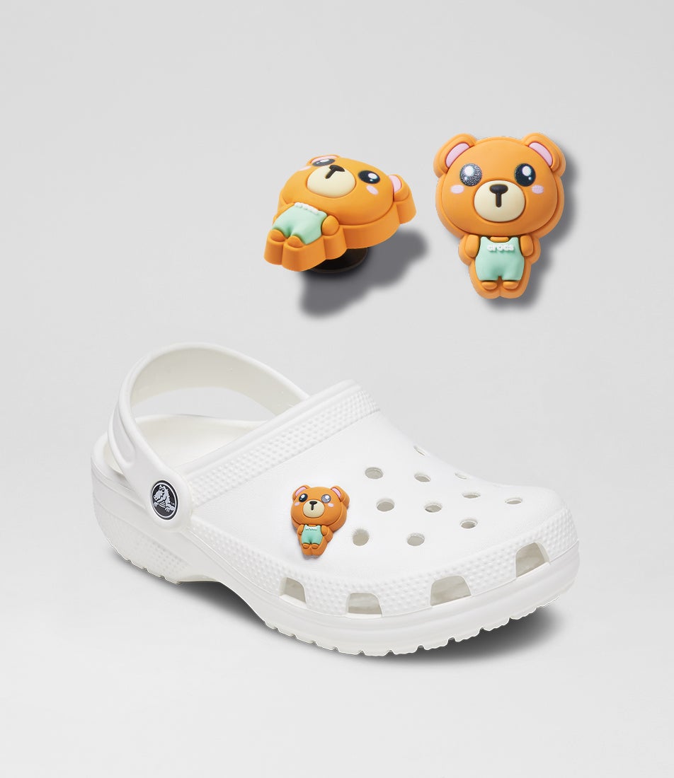 Sweet Bear Brown Rubber Jibbitz