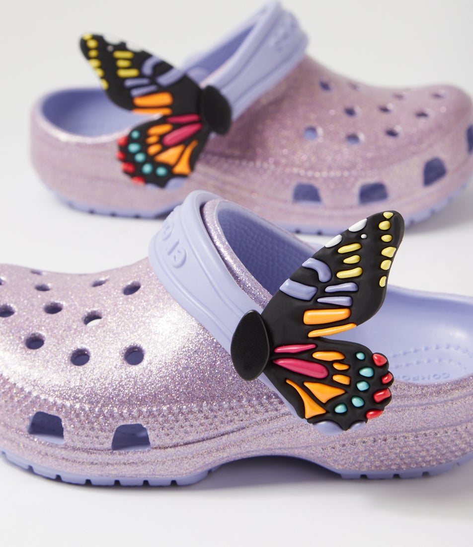 Iam Butterfly Toddler Mystic Purple Croslite Sandals