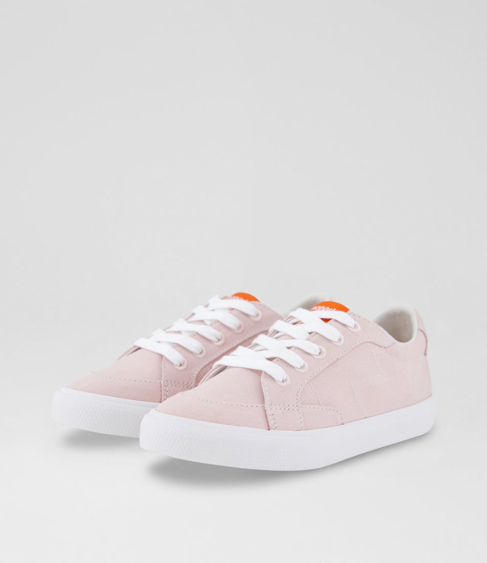 Coast Junior Pink Canvas Sneakers