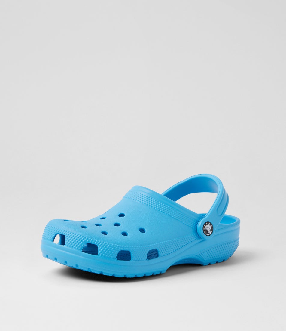 Classic M Venetian Blue Croslite Sandals