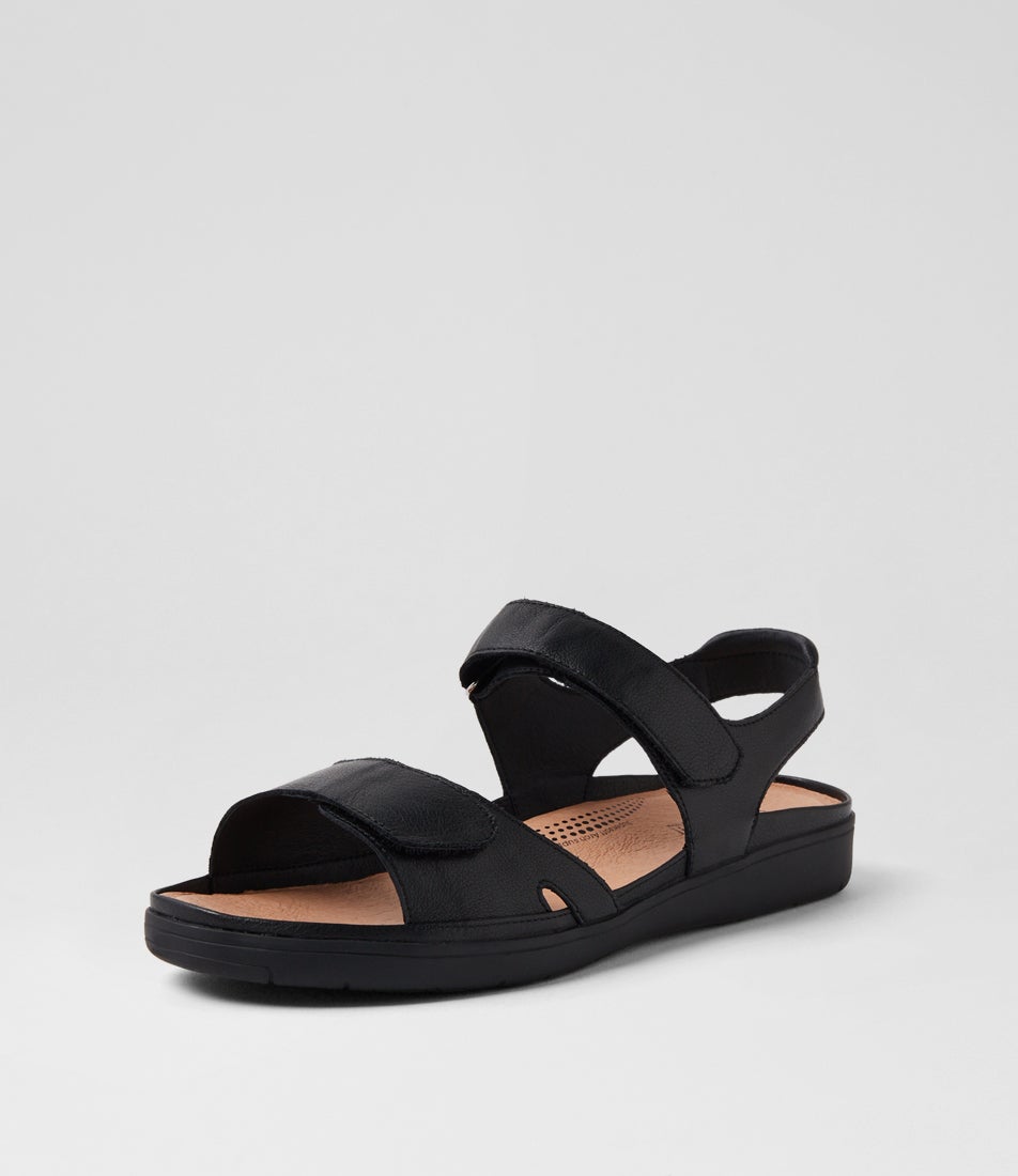 Kendals Black Leather Sandals Kendals Black Leather Sandals