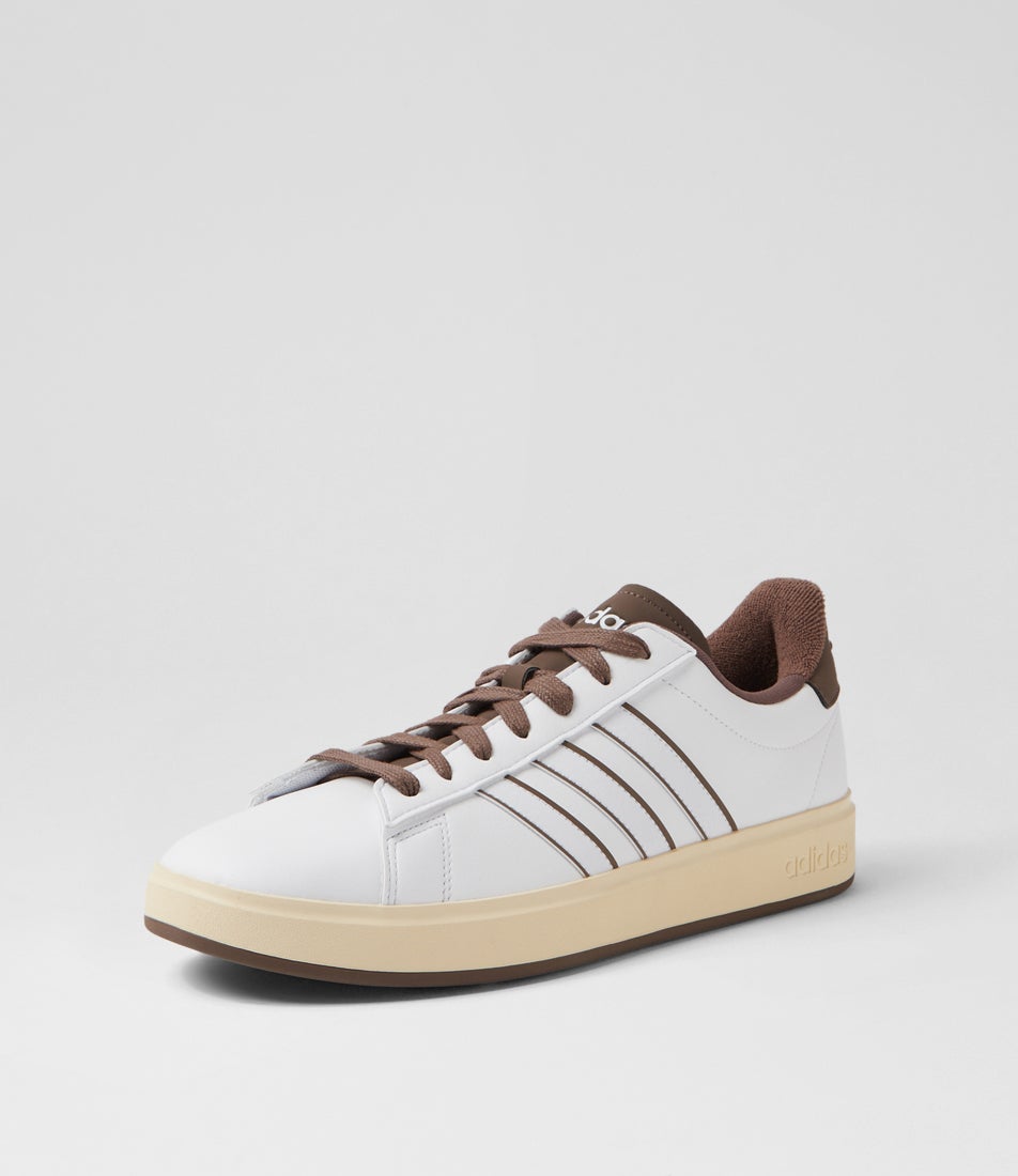 Grand Court 2 M White Earth Strata Sneakers