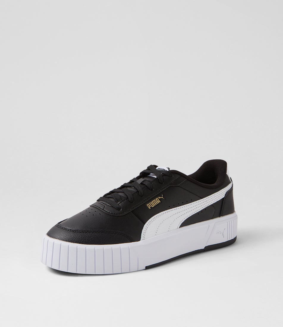 Carina Mia W Black White Sneakers