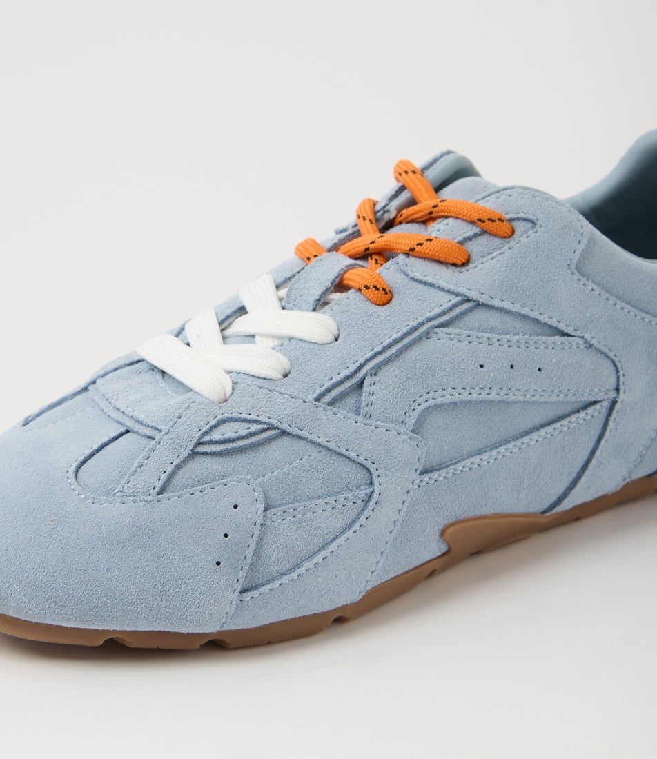 Trawlerman Blue Suede Sneakers Trawlerman Blue Suede Sneakers