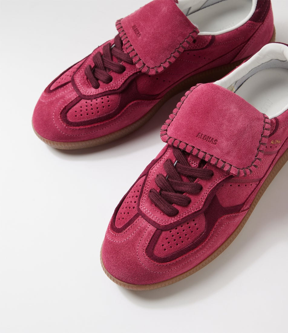 Tb 490 Club Raspberry Suede Sneakers