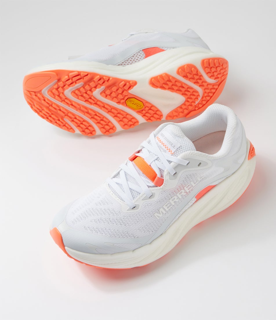 Promorph W White Flare Mesh Sneakers
