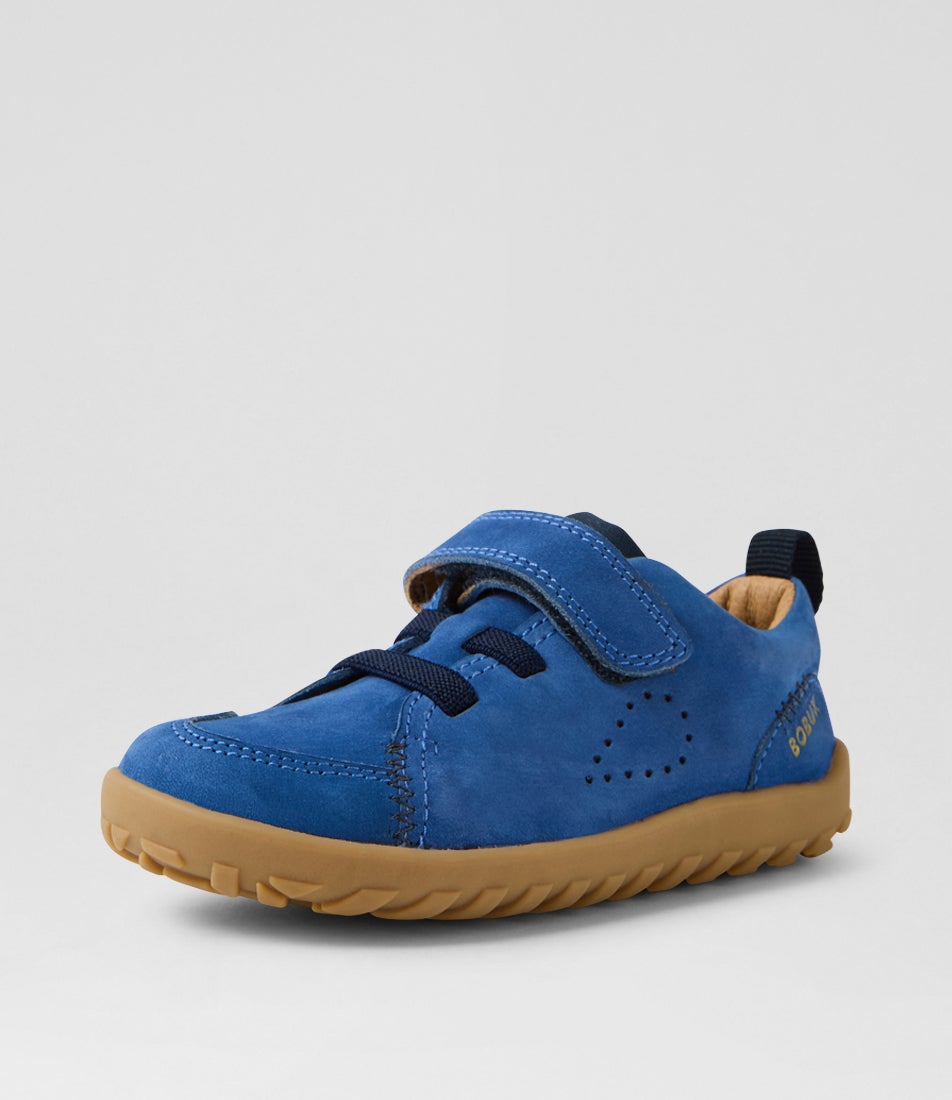 Su Prime Infant Olympian Blue Leather Sneakers