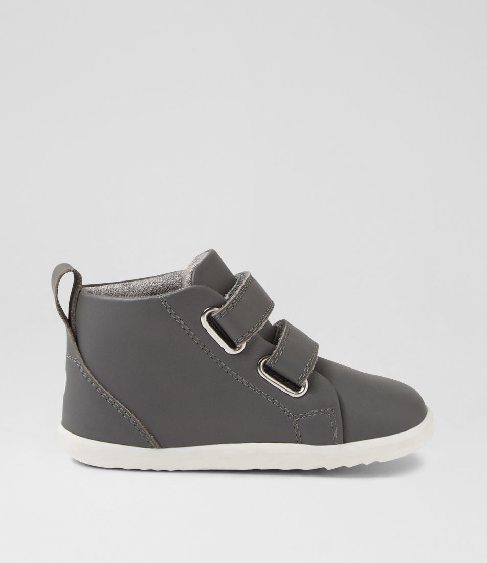 Su Grass Court High Pre Smoke Leather Ankle Boots