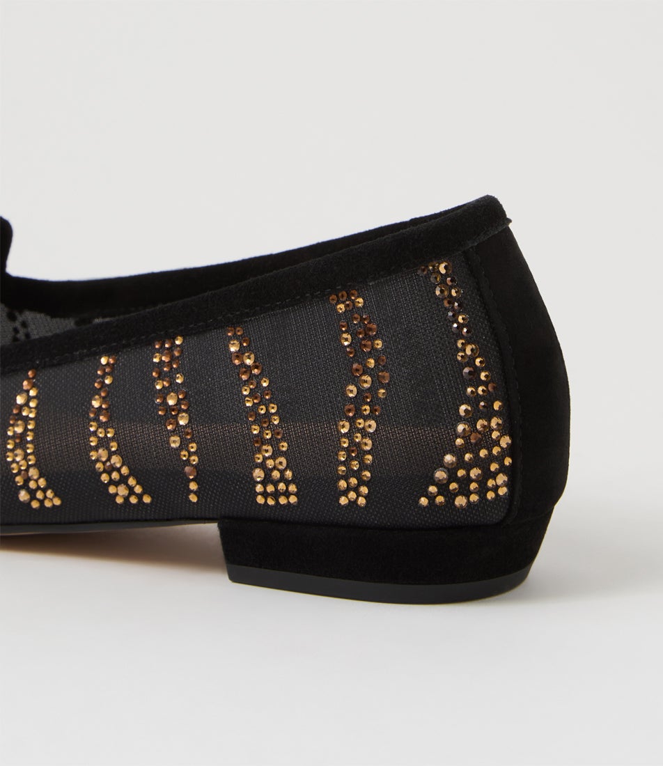 Agge Black Bronze Multi Loafers