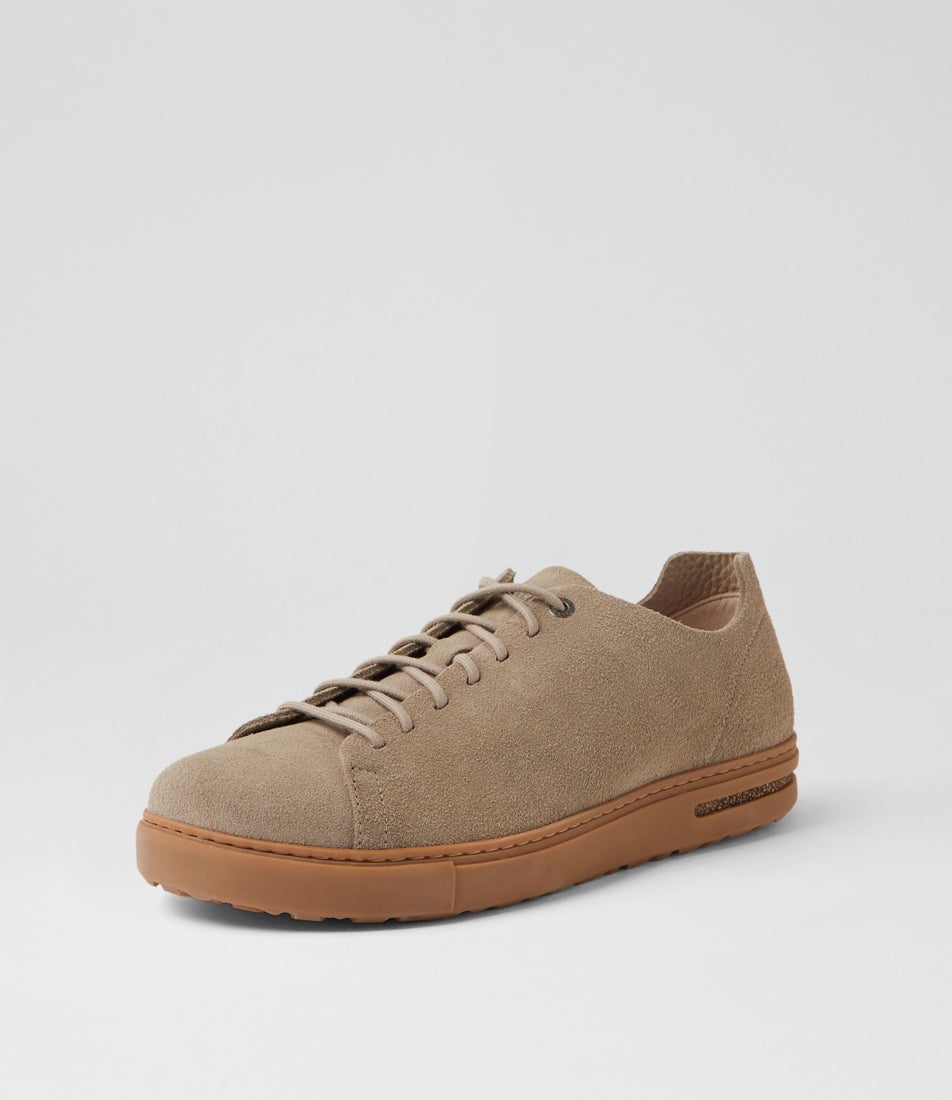 Bend Low Decon Grey Taupe Nubuck Sneakers