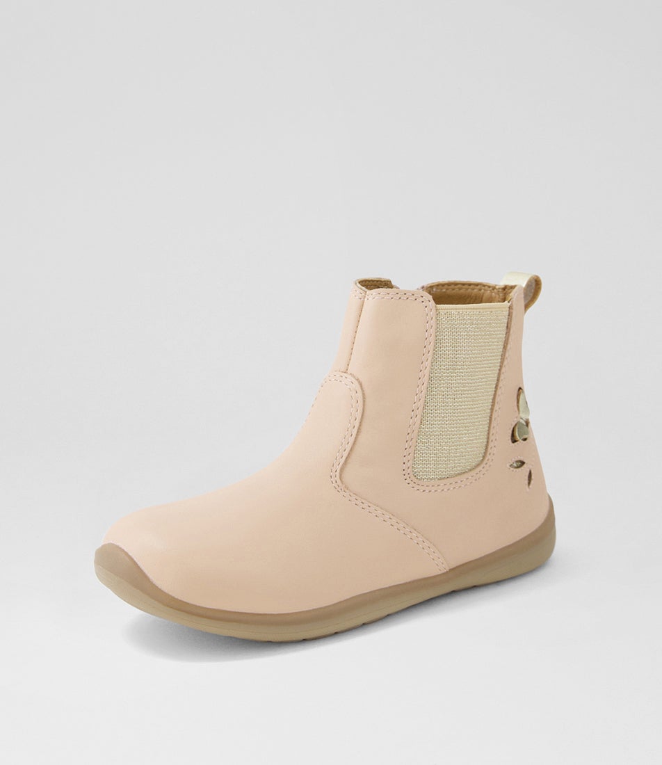 Marianne Toddler Rose Leather Chelsea Boots