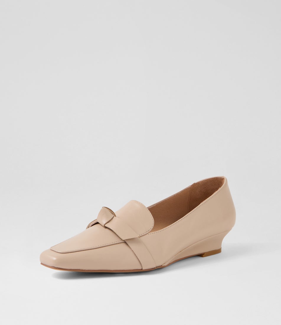 Potony Stone Leather Heels Potony Stone Leather Heels
