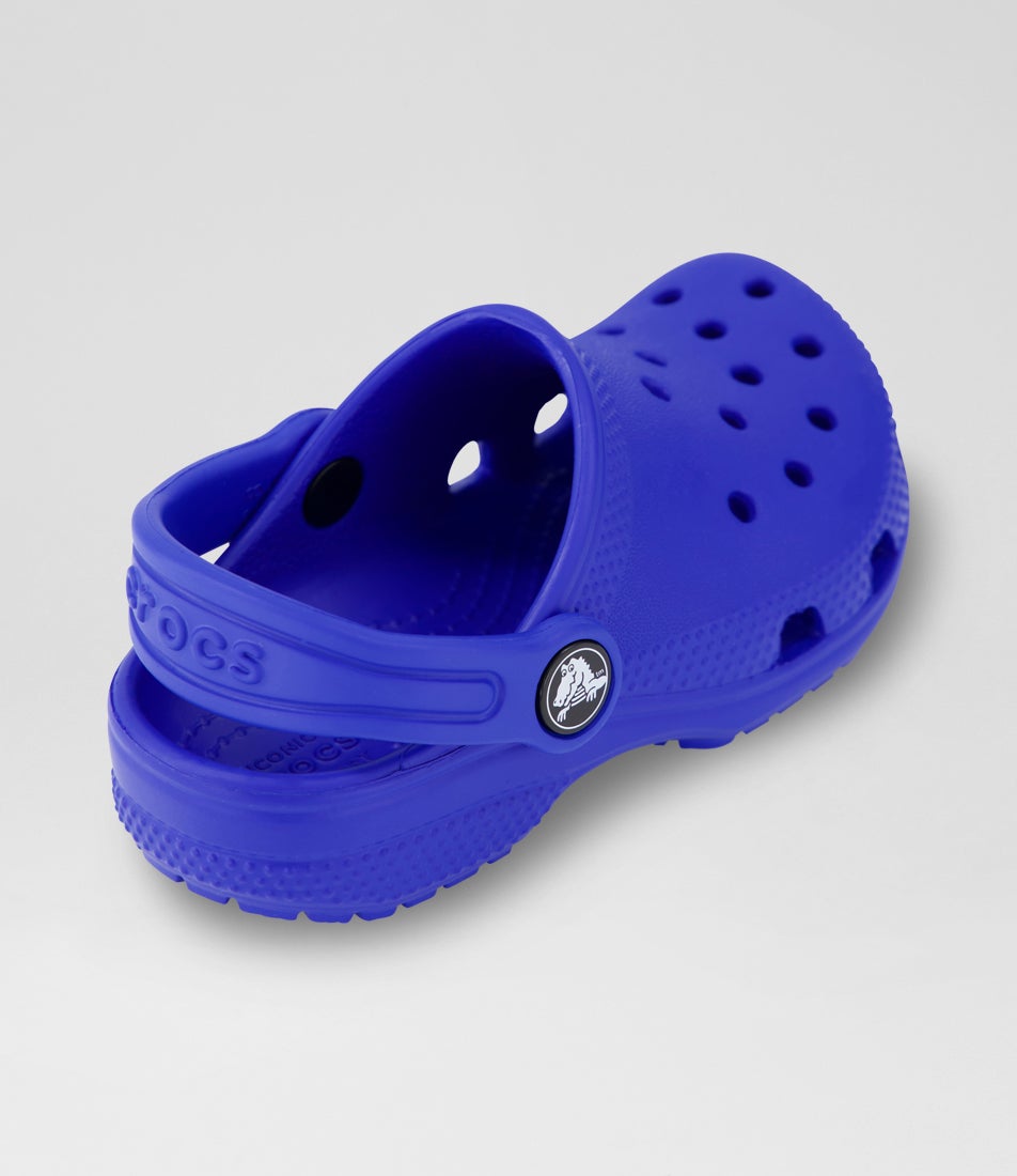 Classic Clog Toddler Blue Bolt Croslite Sandals