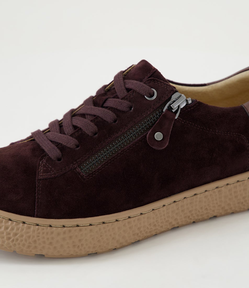 Oceanne Xw Hot Choc Suede Sneakers