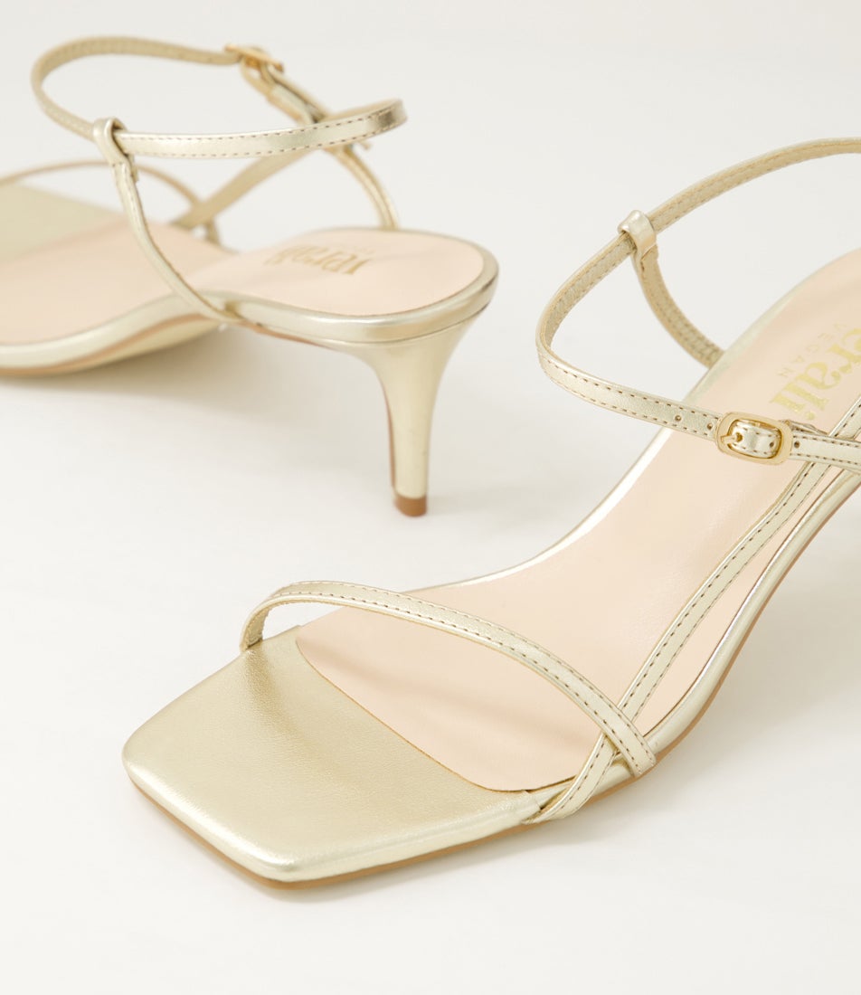 Tatiana Champagne Sandals