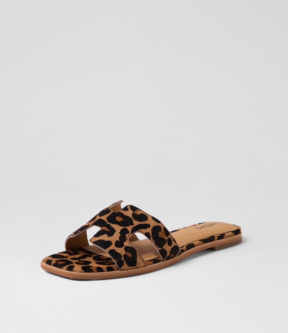 Stevans Leopard Pony Slides