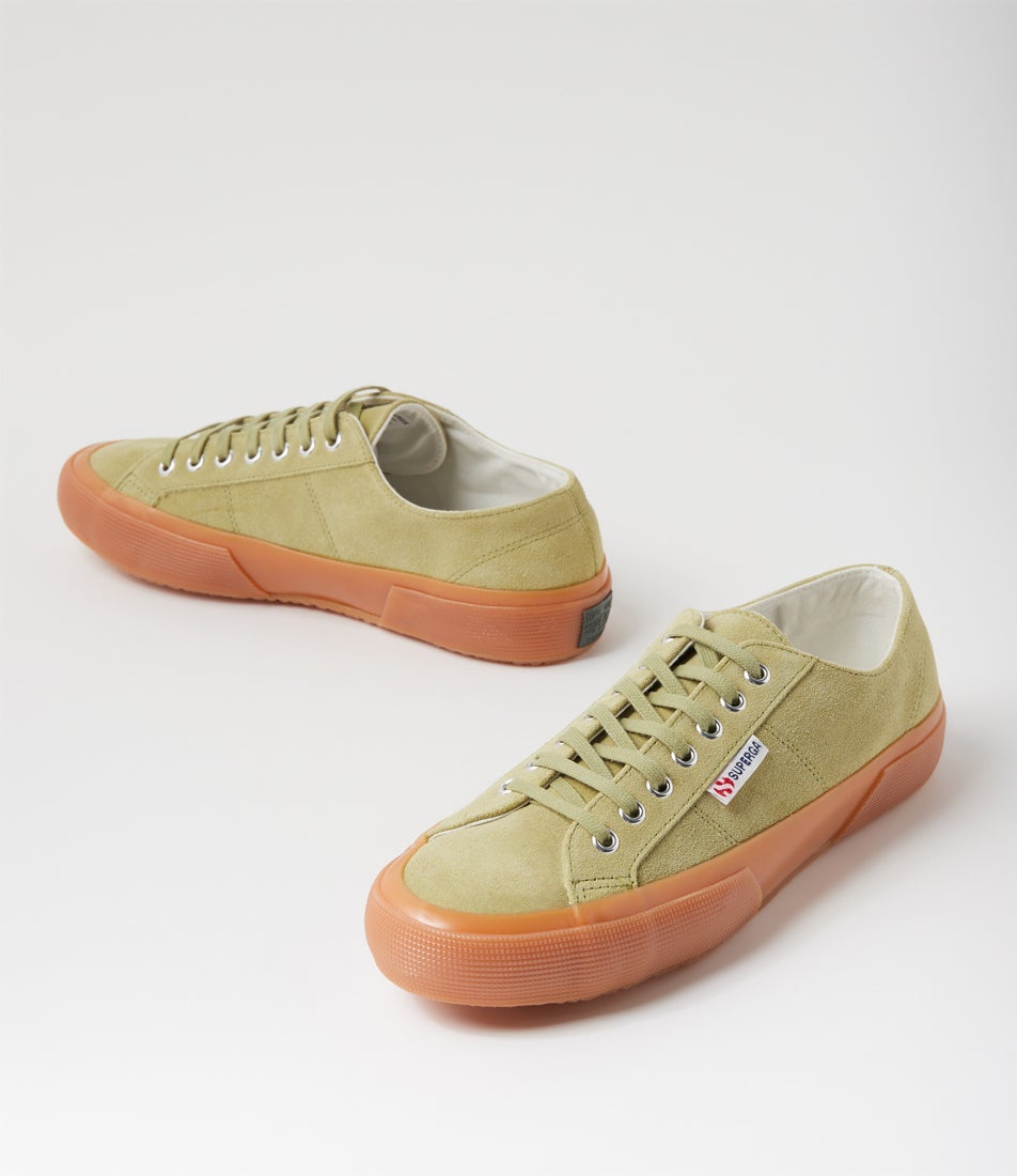 2750 Og Green Sage Gum Suede Sneakers