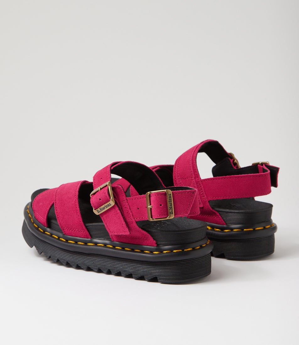 Voss 2 Sandal Fuchsia Suede Sandals