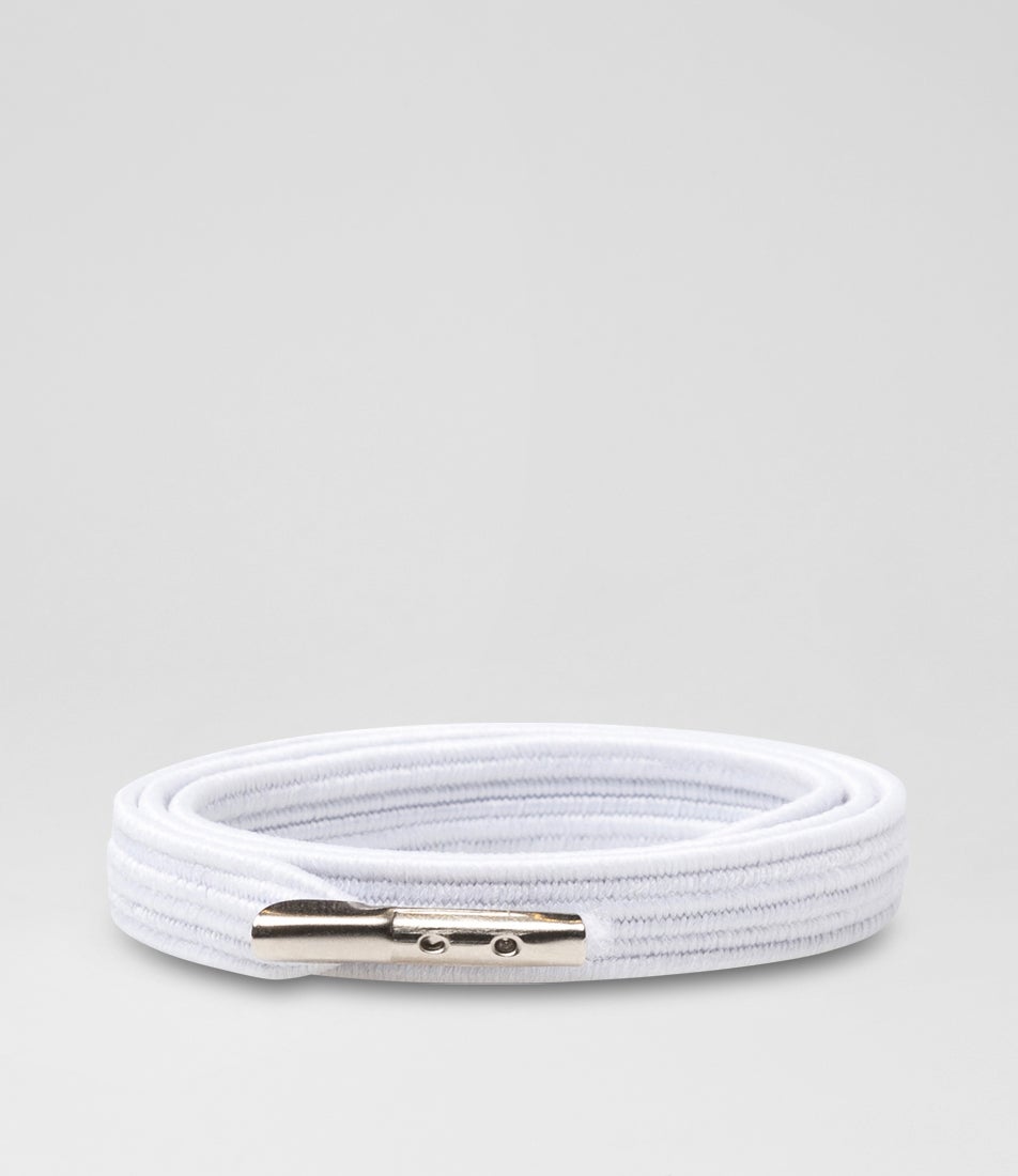 Elastic White Fabric Laces