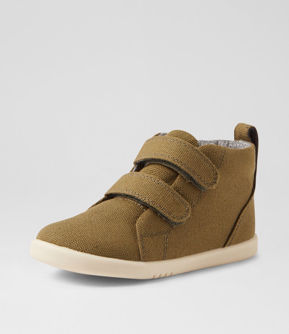 Iw Grass Court High Toddler Sea Kelp Canvas Ankle Boots