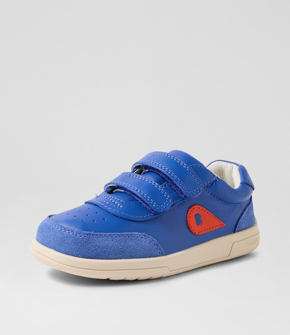 Kp Champ 2 Junior Olympian Blue Leather Sneakers