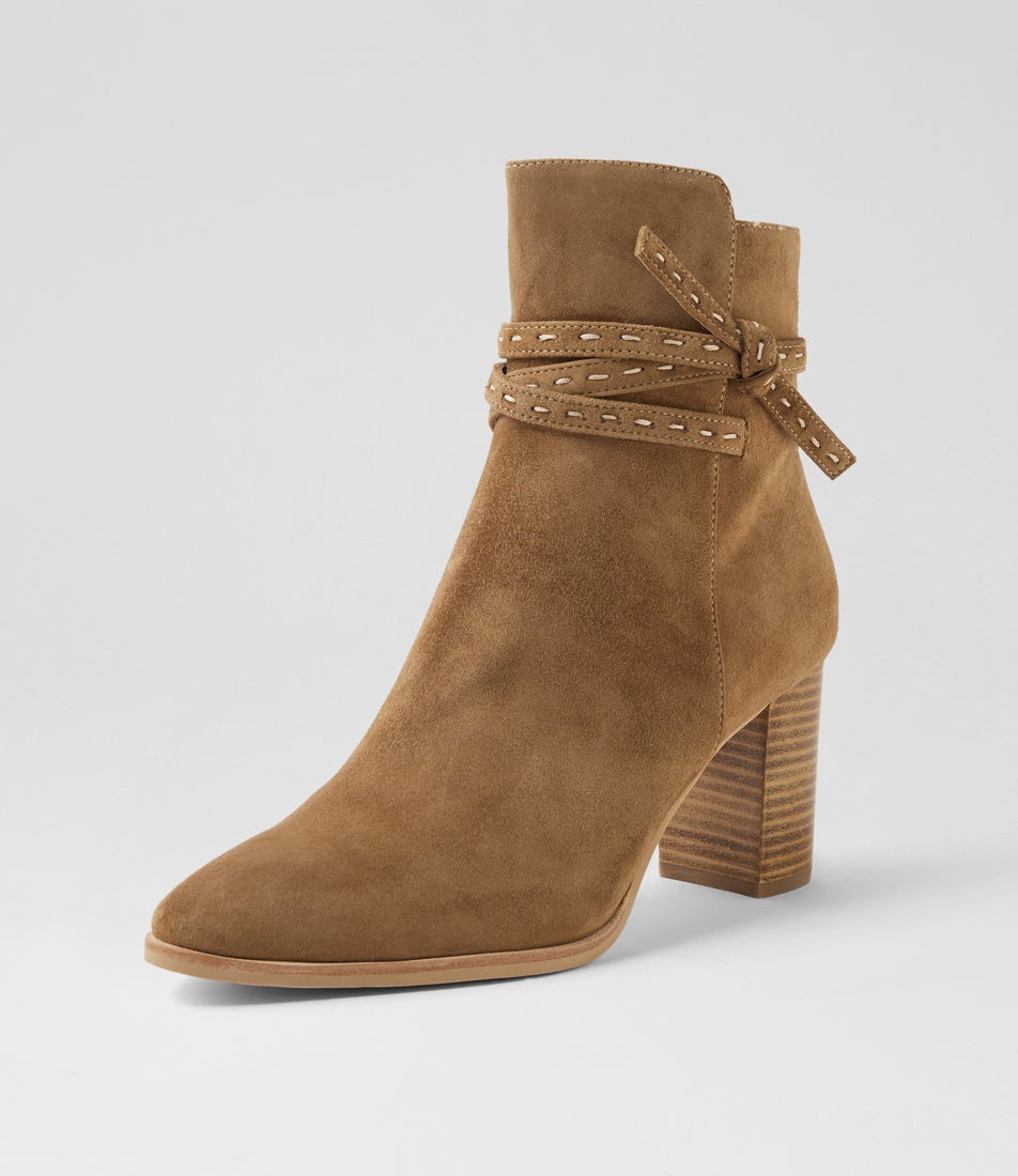 Adaire Light Choc Suede Ankle Boots