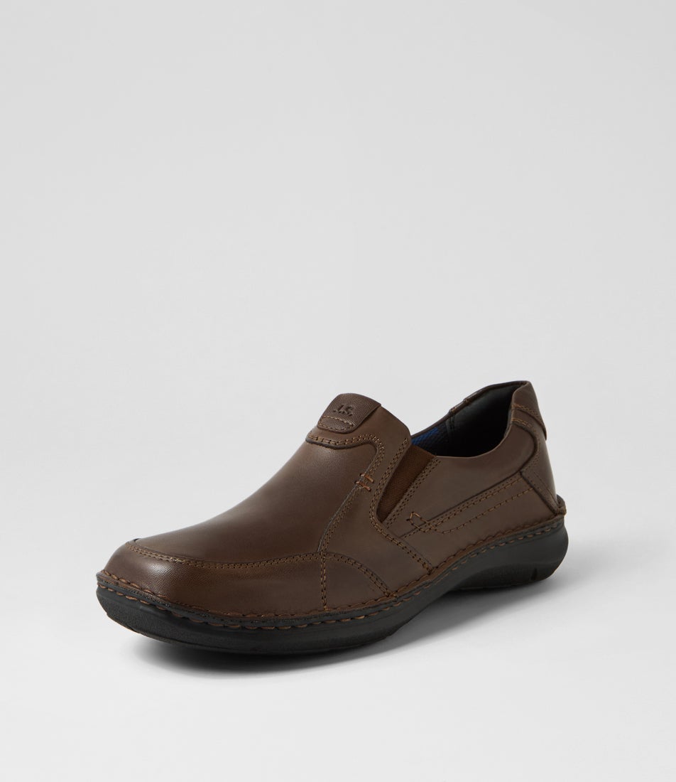 New Anvers 01 Tabak Leather Flat Shoes