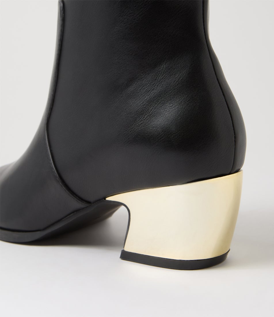 Pistoni Black Ankle Boots Pistoni Black Ankle Boots