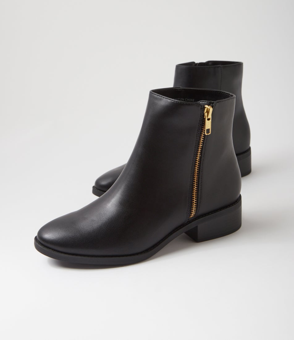 Liman Black Ankle Boots