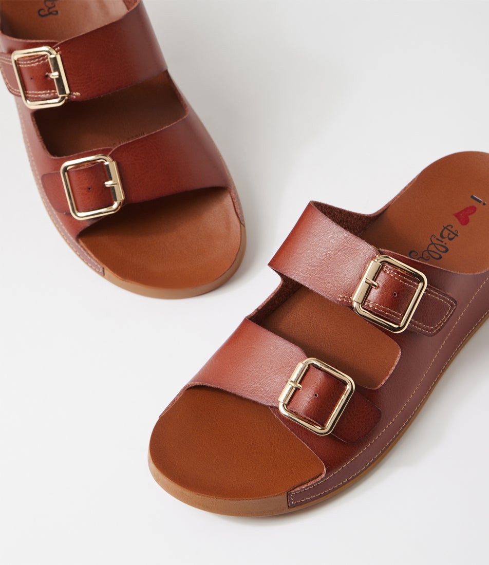 Hivine Brown Sandals