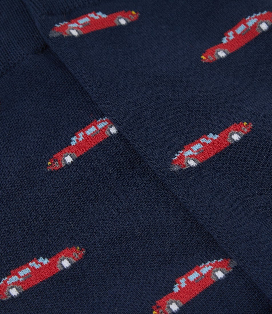 Classic Car Multi Cotton Socks