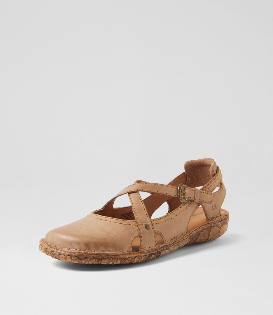 Rosalie 13 Natur Leather Flat Shoes